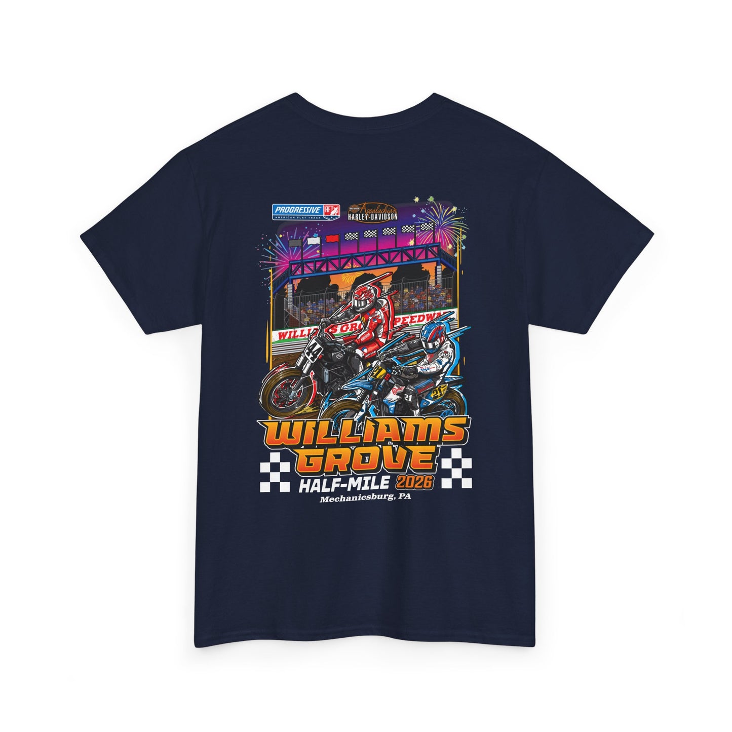 2026 Williams Grove Half-Mile T-Shirt (Various Colors)