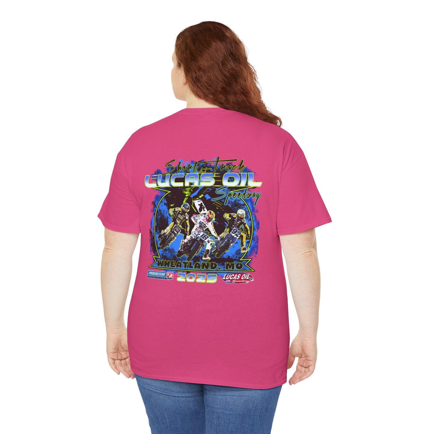 2025 Short Track at Lucas Oil Speedway T-Shirt (Various Colors)