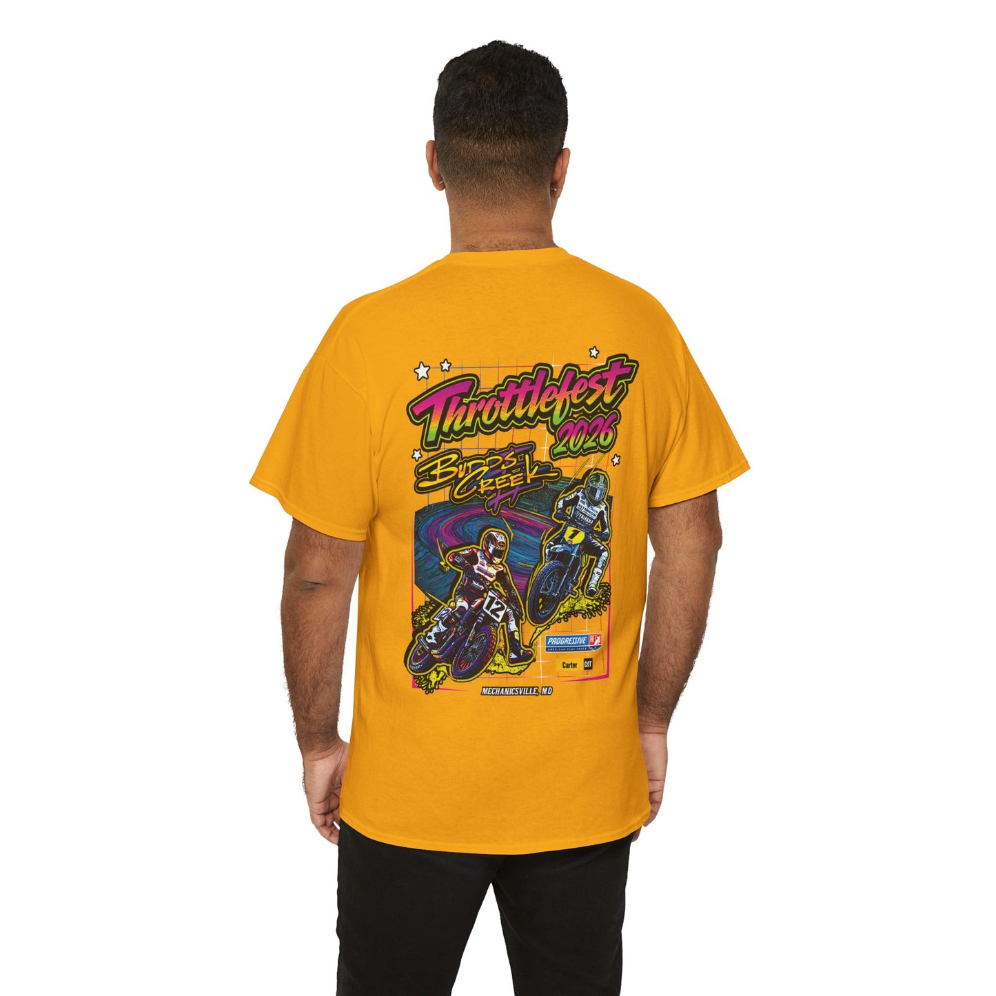 2026 Throttlefest Budds Creek T-Shirt (Various Colors) Ver 2